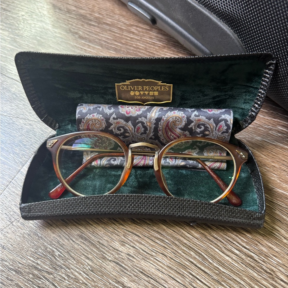 RARE MATSUDA ART DECO BRONZE & TORTOISE SHELL GLASSES - Picture 4 of 9